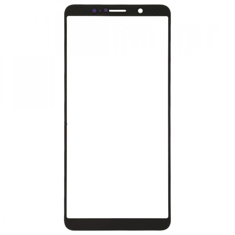 Front Screen Outer Glass Lens for Vivo Y75 / V7(Black) Vivo Replacement Parts Vivo Y75